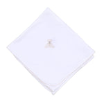 My Teddy Ivory Receiving Blanket