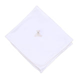 My Teddy Ivory Receiving Blanket