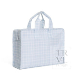 OVERNITE TOTE - Pimlico Plaid Blue