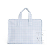 OVERNITE TOTE - Pimlico Plaid Blue