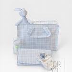 OVERNITE TOTE - Pimlico Plaid Blue