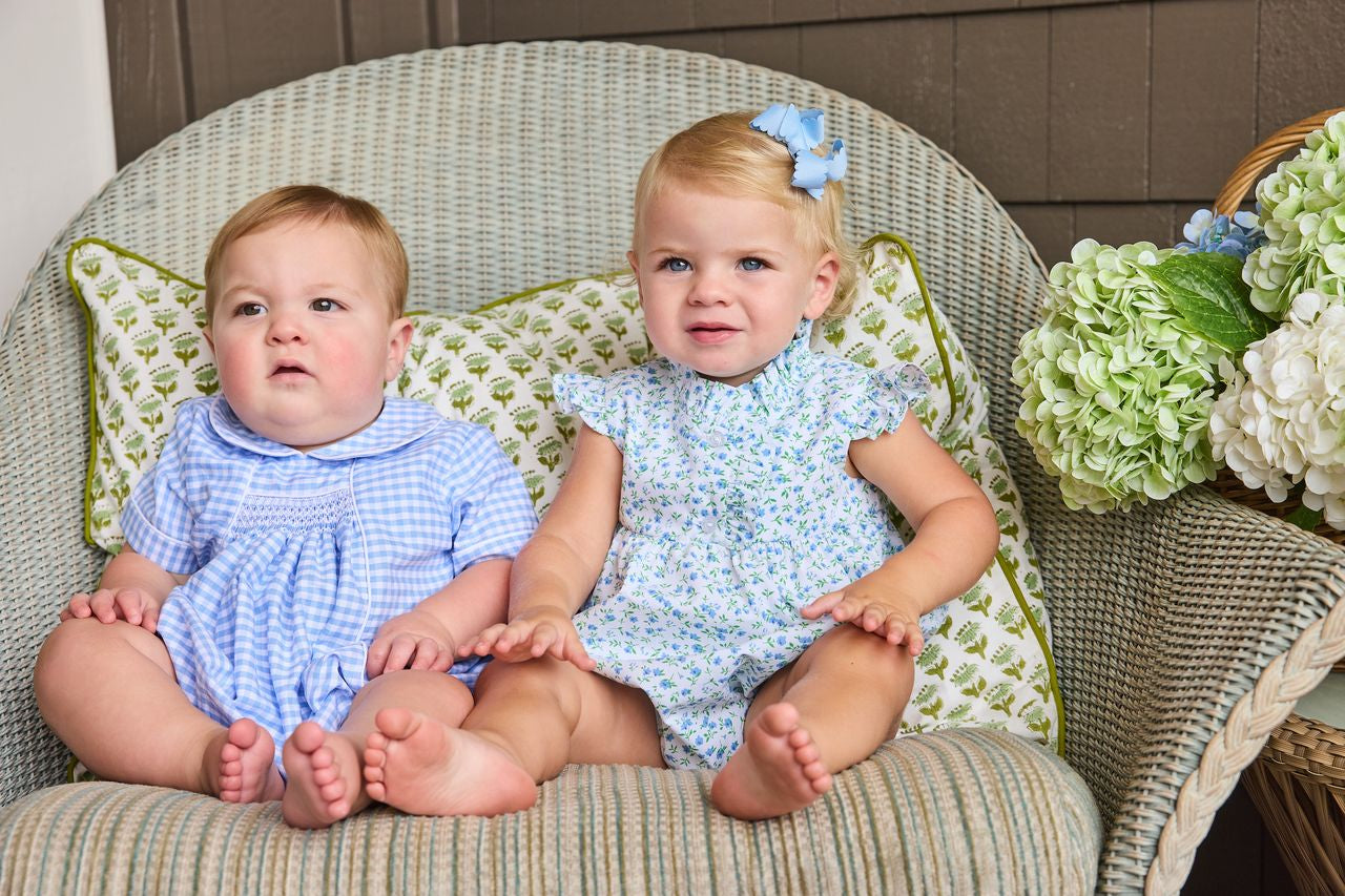 Chest Smocked Bubble - Mayfair Gingham