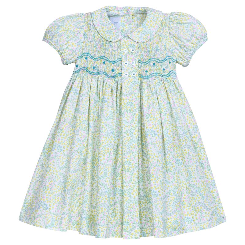 Smocked Bridget Dress - Briarcliff Floral