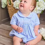 Chest Smocked Bubble - Mayfair Gingham