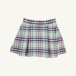 Parson Pleated Skirt - Woven Ardmore Pier Plaid