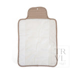 QUILTED CHANGING MAT - Gingham Coco