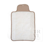 QUILTED CHANGING MAT - Gingham Coco