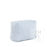 QUILTED EVERYDAY BAG - Pimlico Stripe Blue
