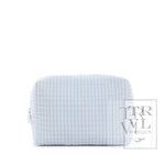 QUILTED EVERYDAY BAG - Pimlico Stripe Blue