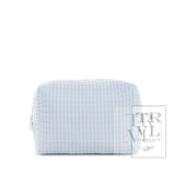 QUILTED EVERYDAY BAG - Pimlico Stripe Blue