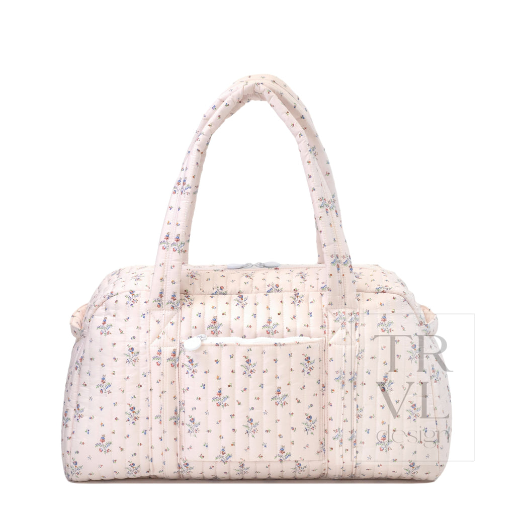 QUILTED GRANDE DUFFEL - Fleurie