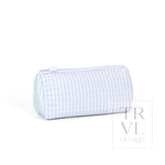 QUILTED POCHETTE BAG - Pimlico Stripe Blue