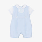 Boys Traditional Romper in Light Blue - 013553