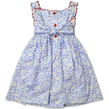 Izzie Dress - Red White & Bloom Floral