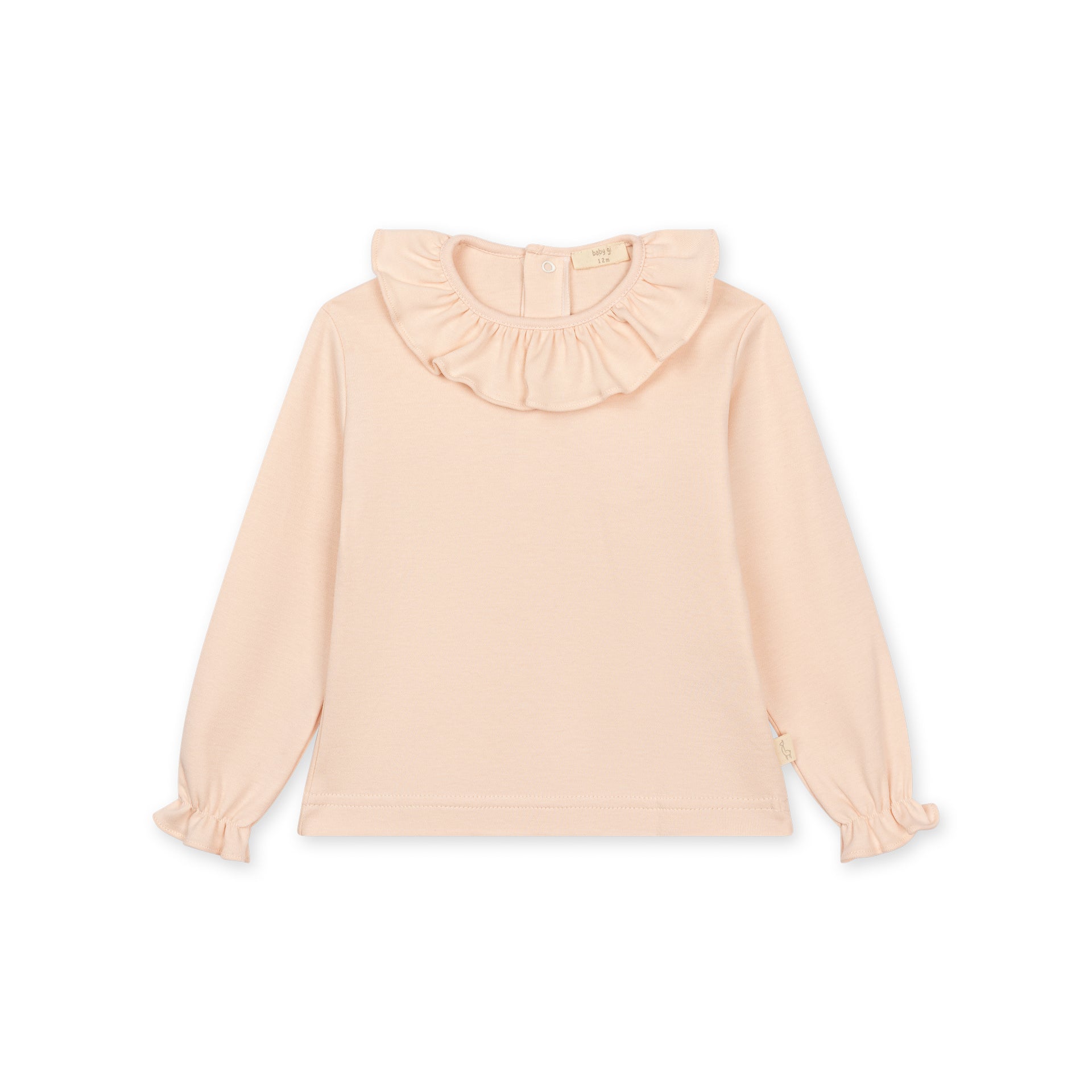 Heather Interlock Blouse - Peach Pink