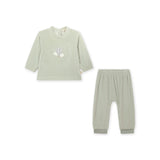 Air Balloon 2PC Velour Set (No Feet) - Mint