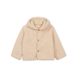 Casual Hooded Jacket - Ivory
