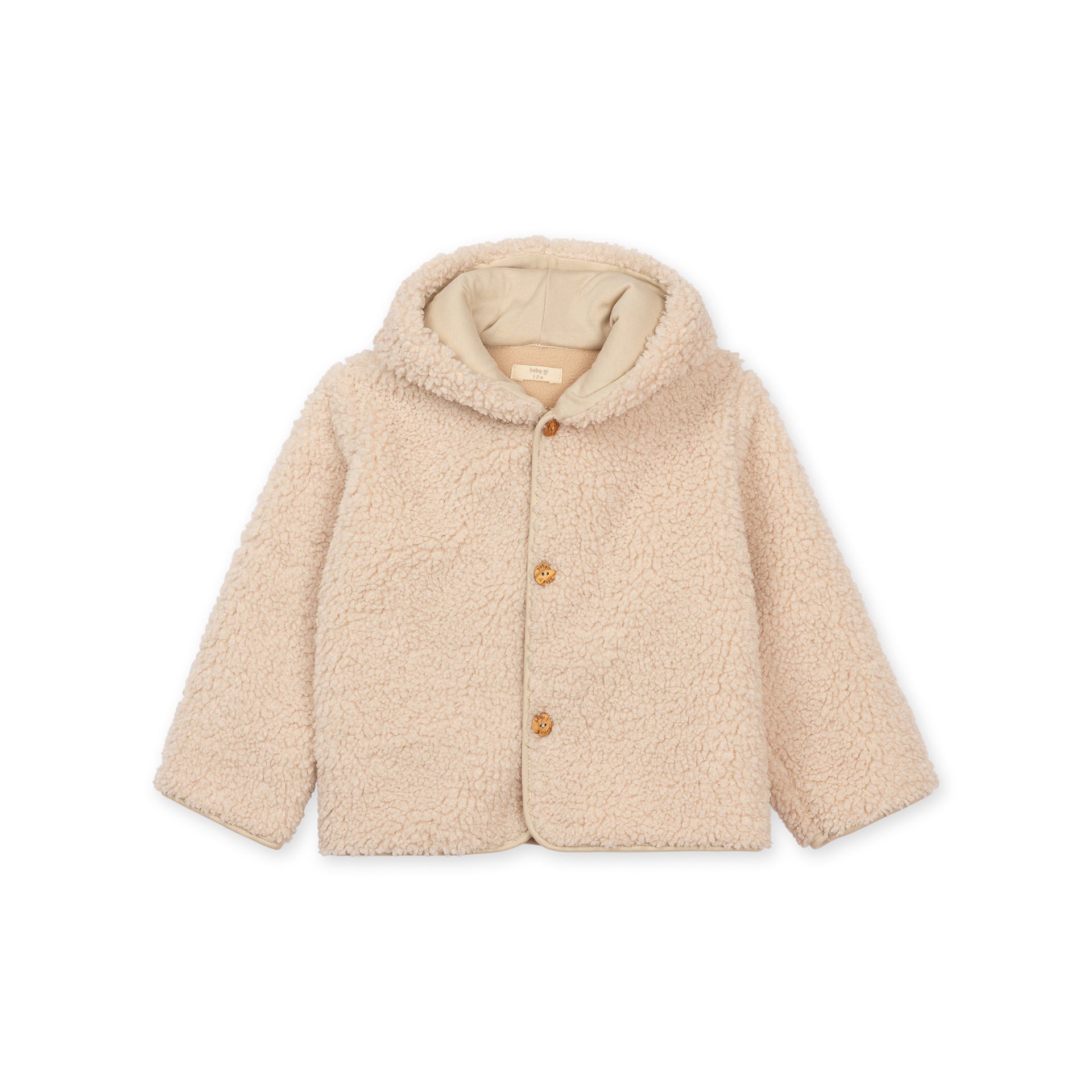 Casual Hooded Jacket - Ivory