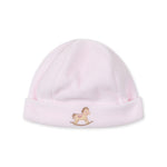 Rocking Horse Pull On Hat - Pink