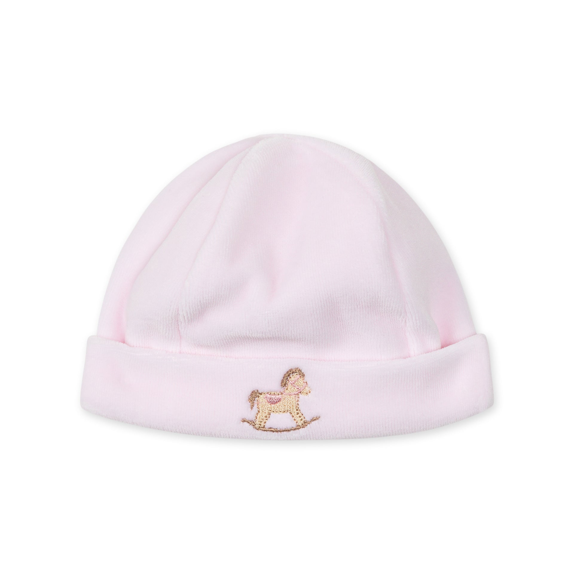 Rocking Horse Pull On Hat - Pink