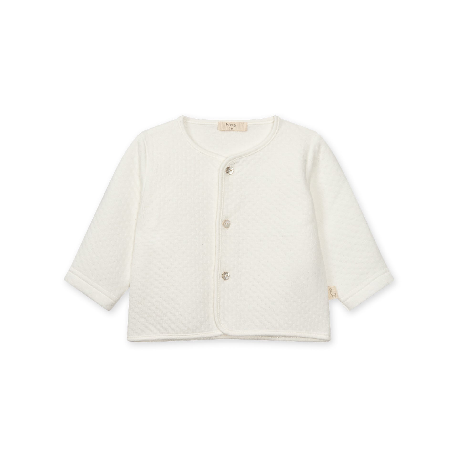 Jacquard Cardigan - Ivory