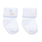 Silly Goose Light Blue Socks