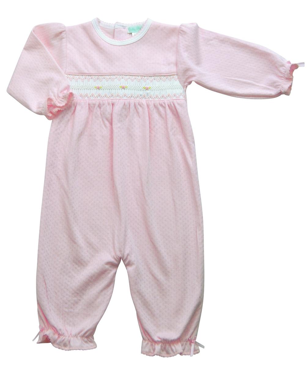 Sweet Pink Smocked Converter