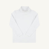 Tatum's Turtleneck and Onesie Neck Snaps - Beale Street Blue Microdot