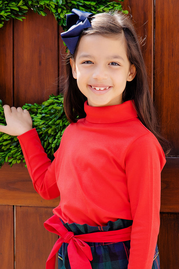 Tatum`s Turtleneck Shirt - Richmond Red