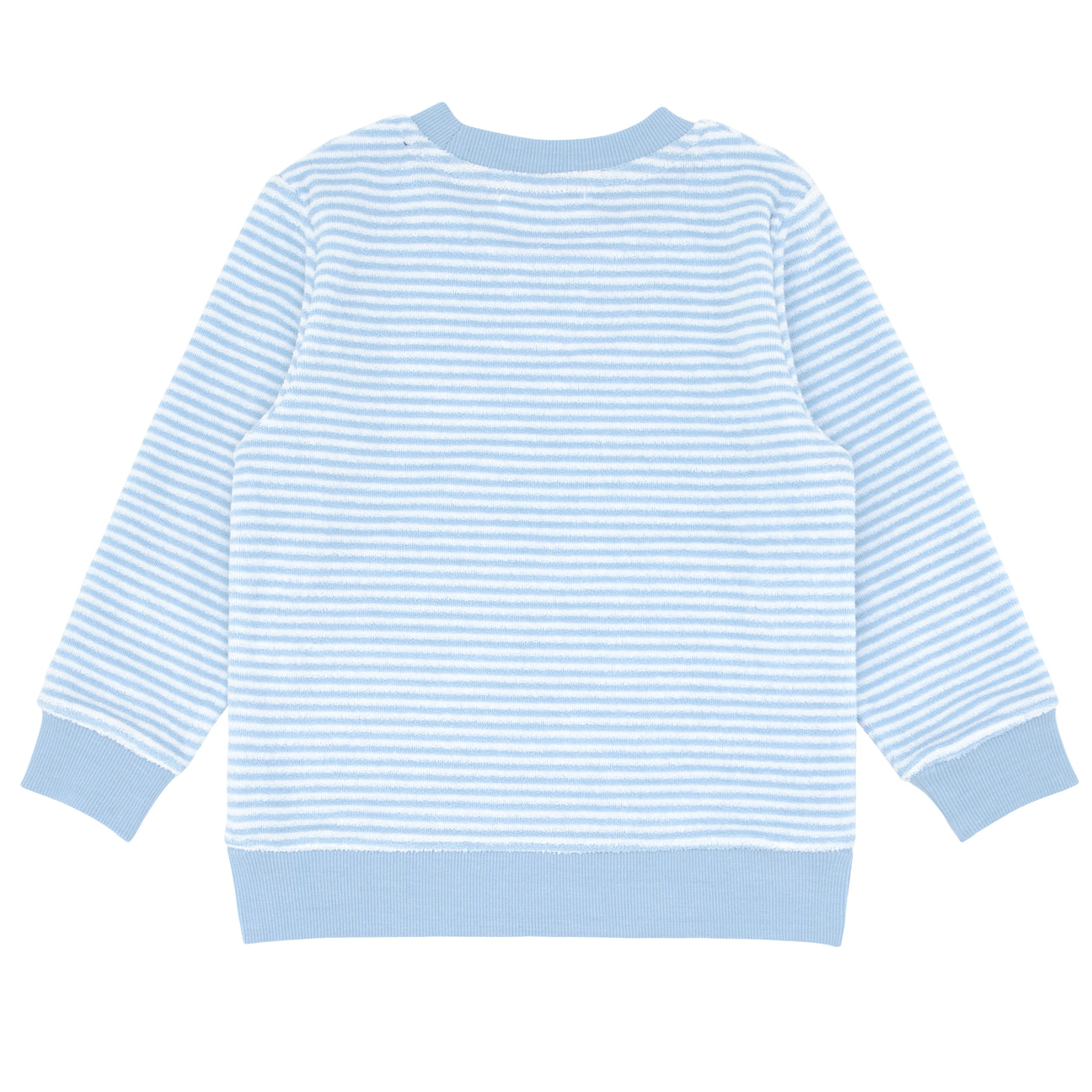 Unisex Powder Blue Stripe French Terry Sweatshirt