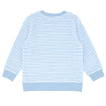 Unisex Powder Blue Stripe French Terry Sweatshirt