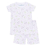 Tiny Tee Time Pink Short Pajamas