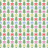 Tree Topper Bows print close-up