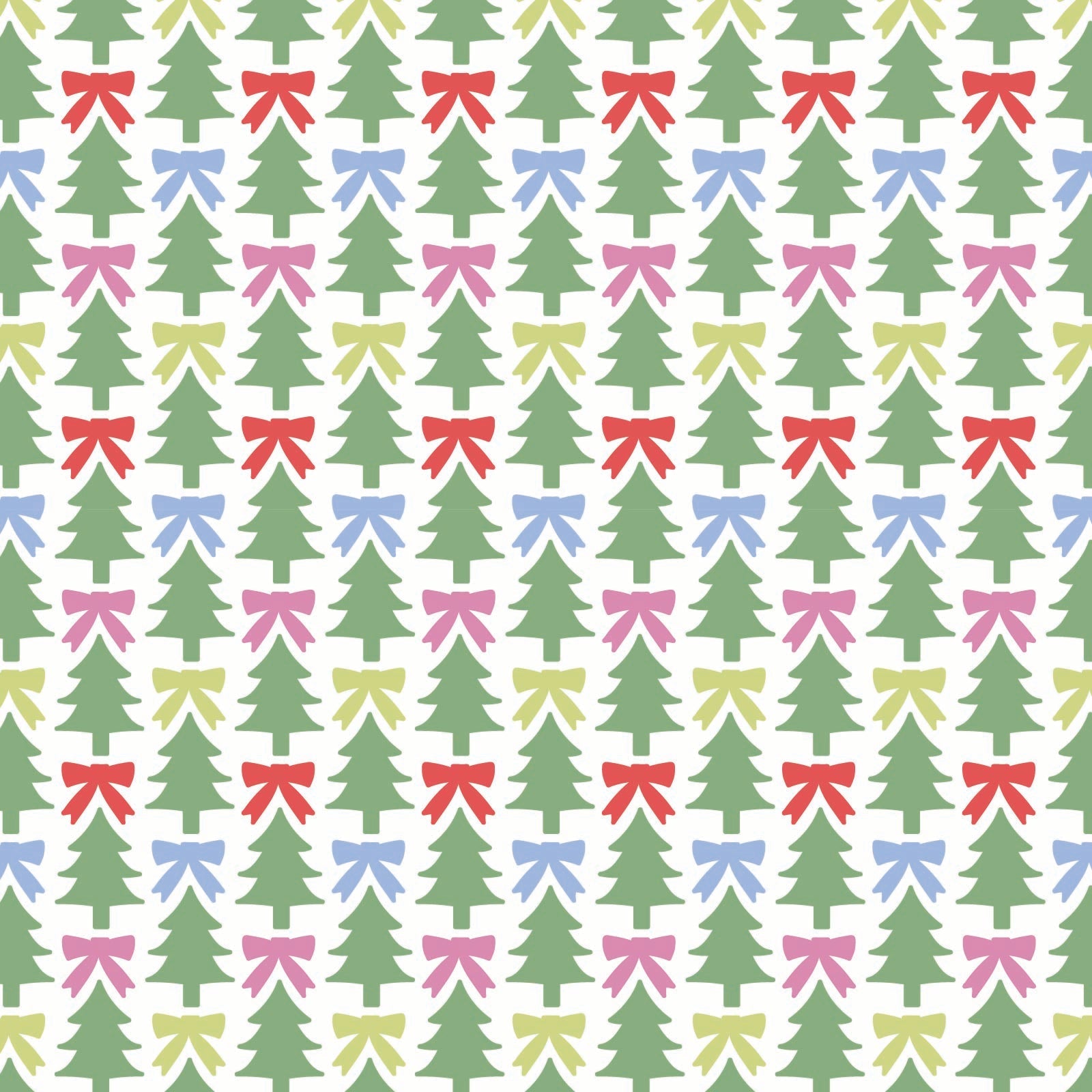 Tree Topper Bows print close-up