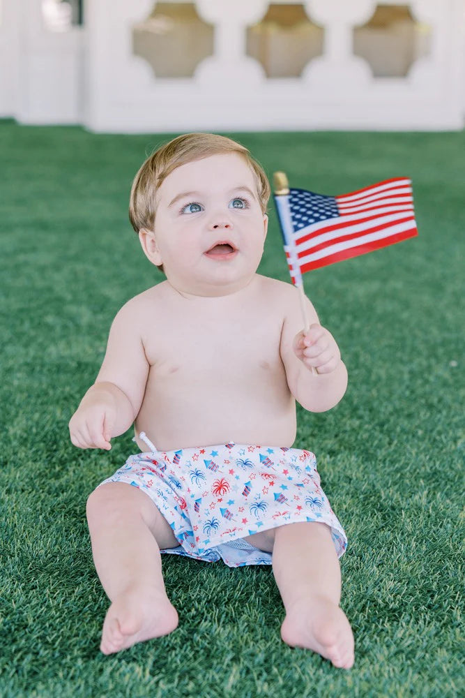 Patriotic Boys Trunks