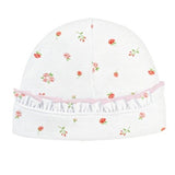 Tiny Rosebud Hat With Ruffle