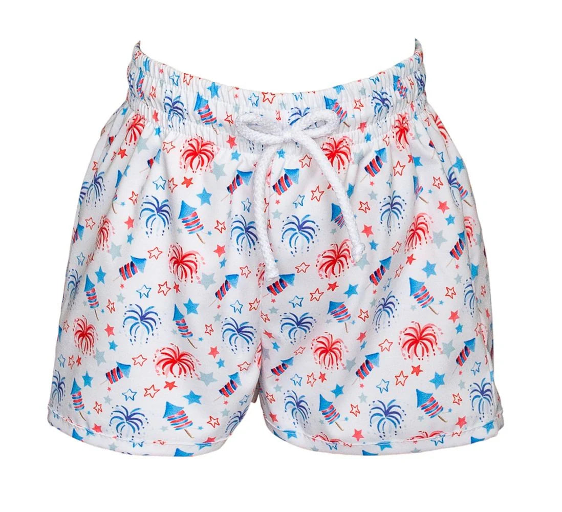 Patriotic Boys Trunks