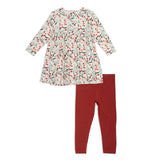 Kiss Me Baby Baby Dress and Legging Set